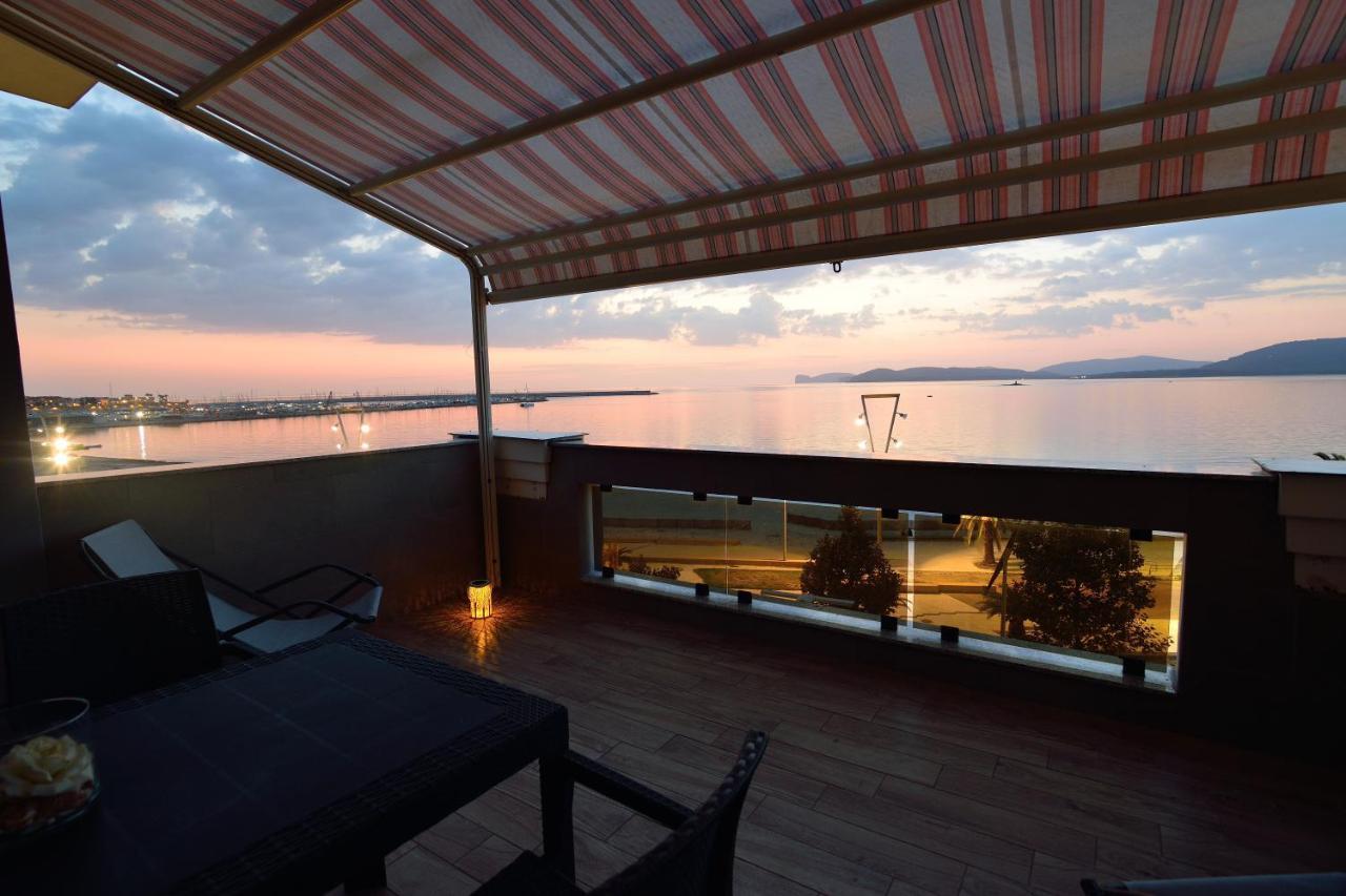 Luxury Garibaldi Apartman Alghero Kültér fotó
