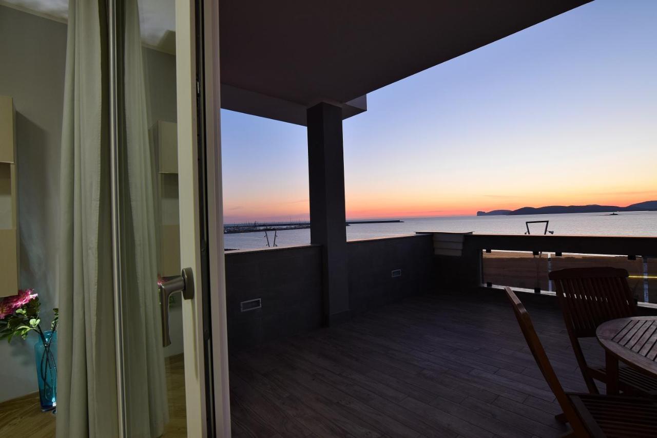 Luxury Garibaldi Apartman Alghero Kültér fotó
