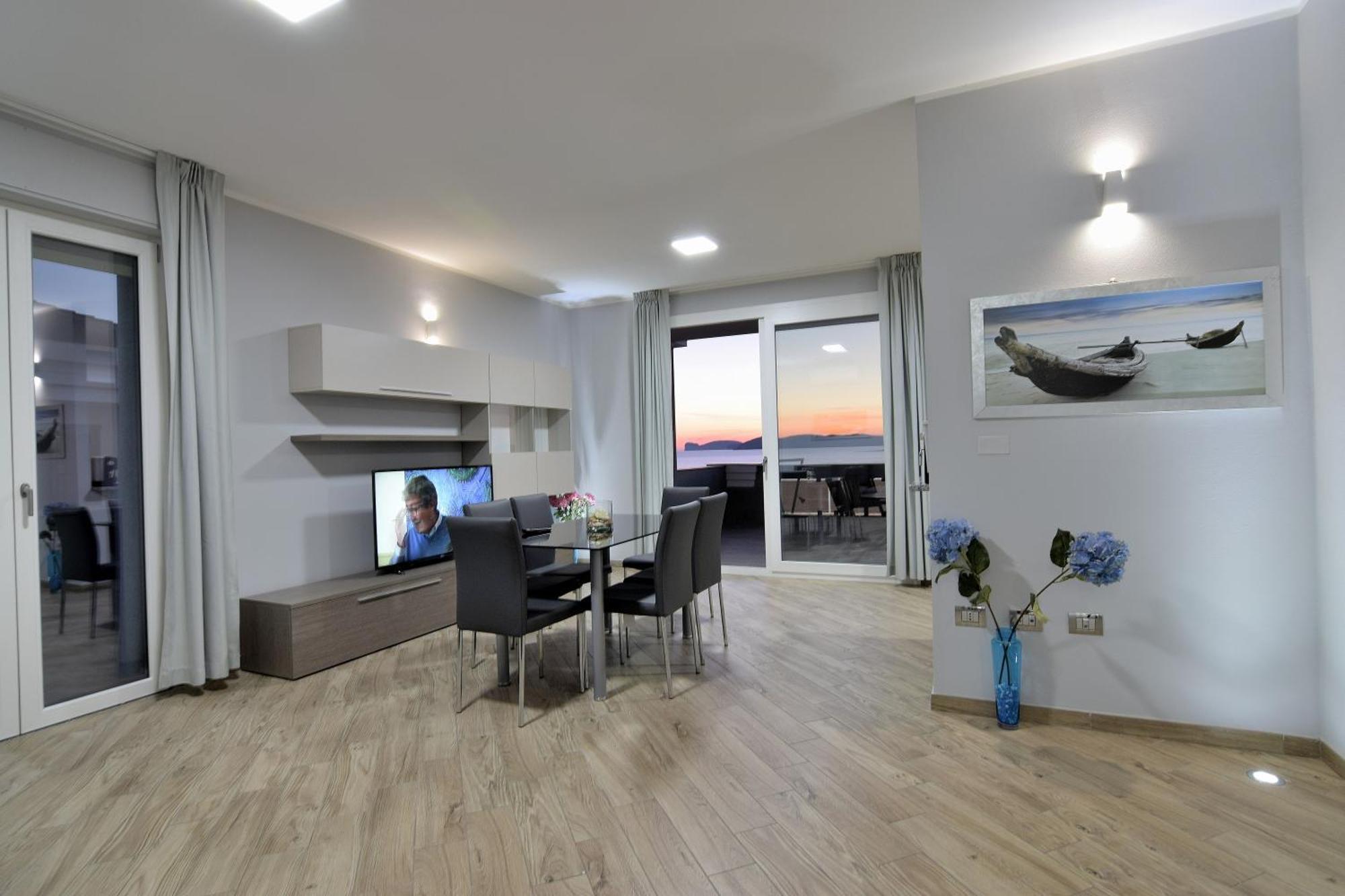 Luxury Garibaldi Apartman Alghero Kültér fotó